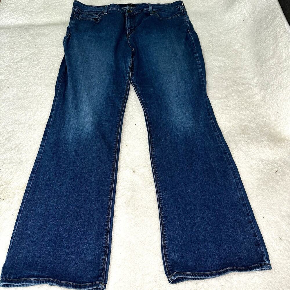 NYDJ Women's Jeans Size 20W - Blue Barbara Bootcut Lift Tuck Stretch Denim - Picture 5 of 12